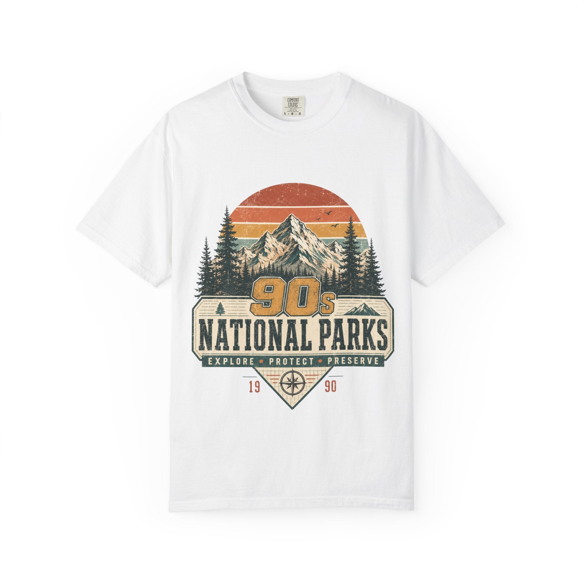 90s National Parks T-Shirt — Vintage Mountain Outdoor Tee