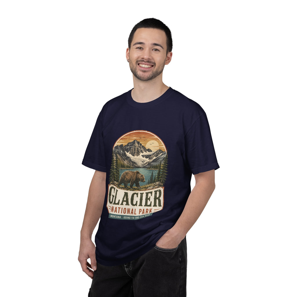 Glacier National Park Vintage Bear T-Shirt