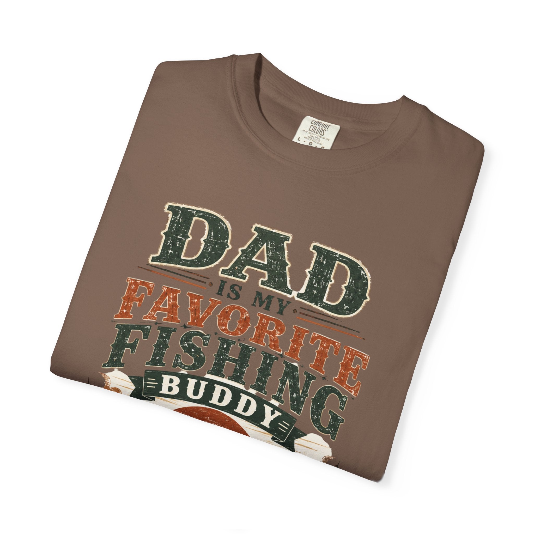 Dad Is My Favorite Fishing Buddy T-Shirt — Father’s Day Fishing Tee