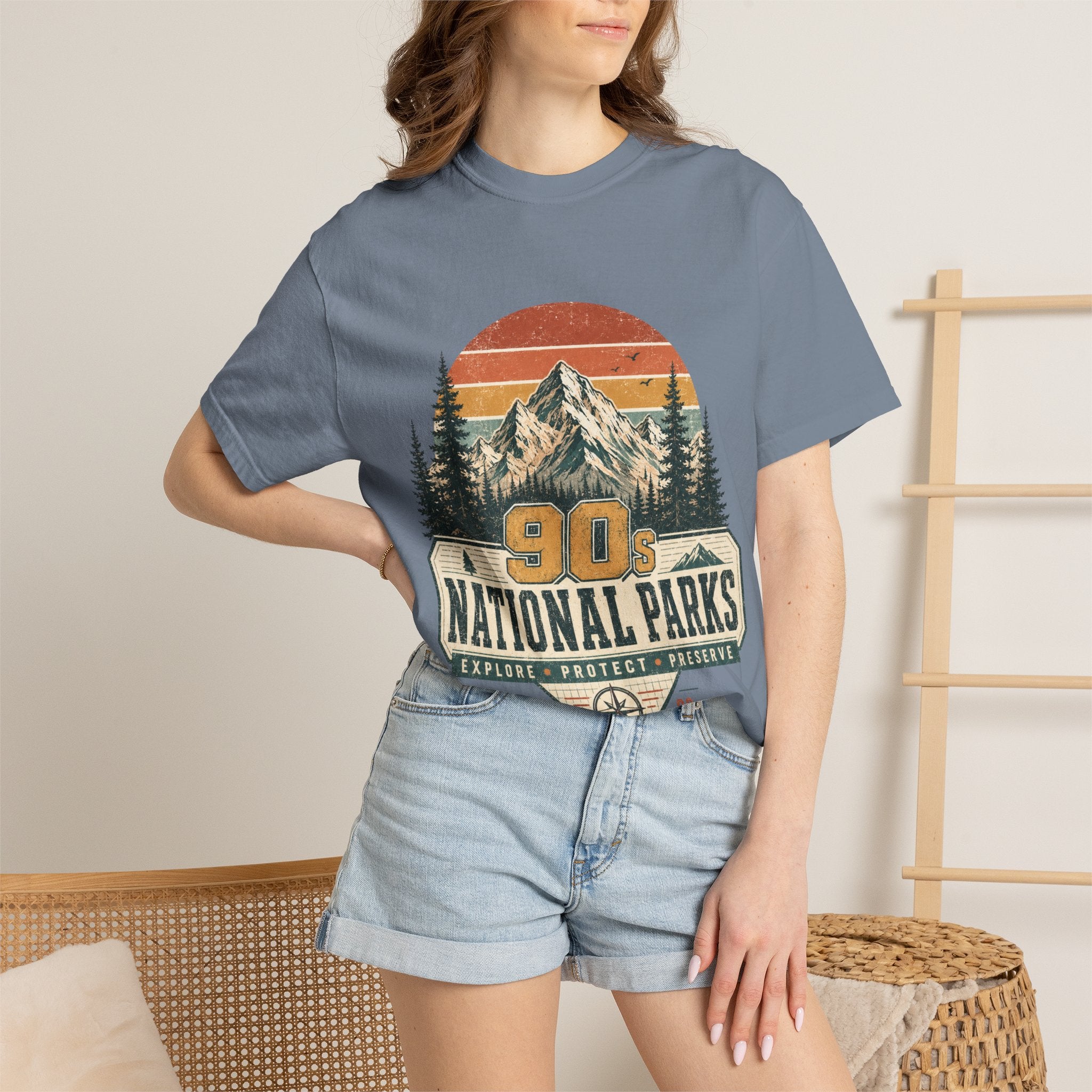 90s National Parks T-Shirt — Vintage Mountain Outdoor Tee
