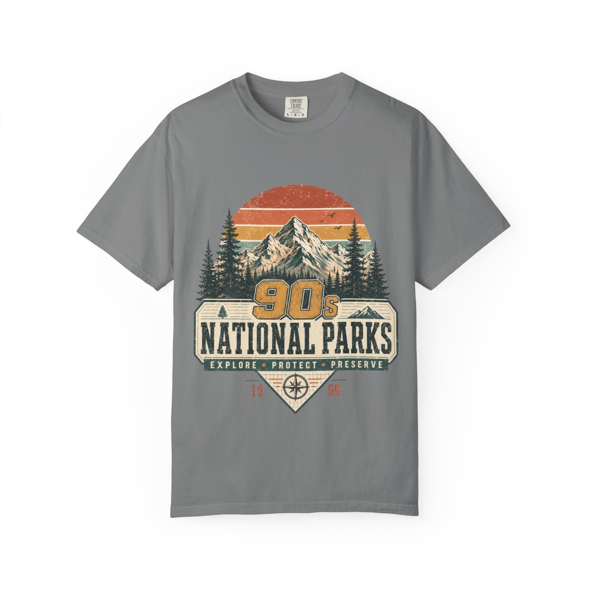 90s National Parks T-Shirt — Vintage Mountain Outdoor Tee