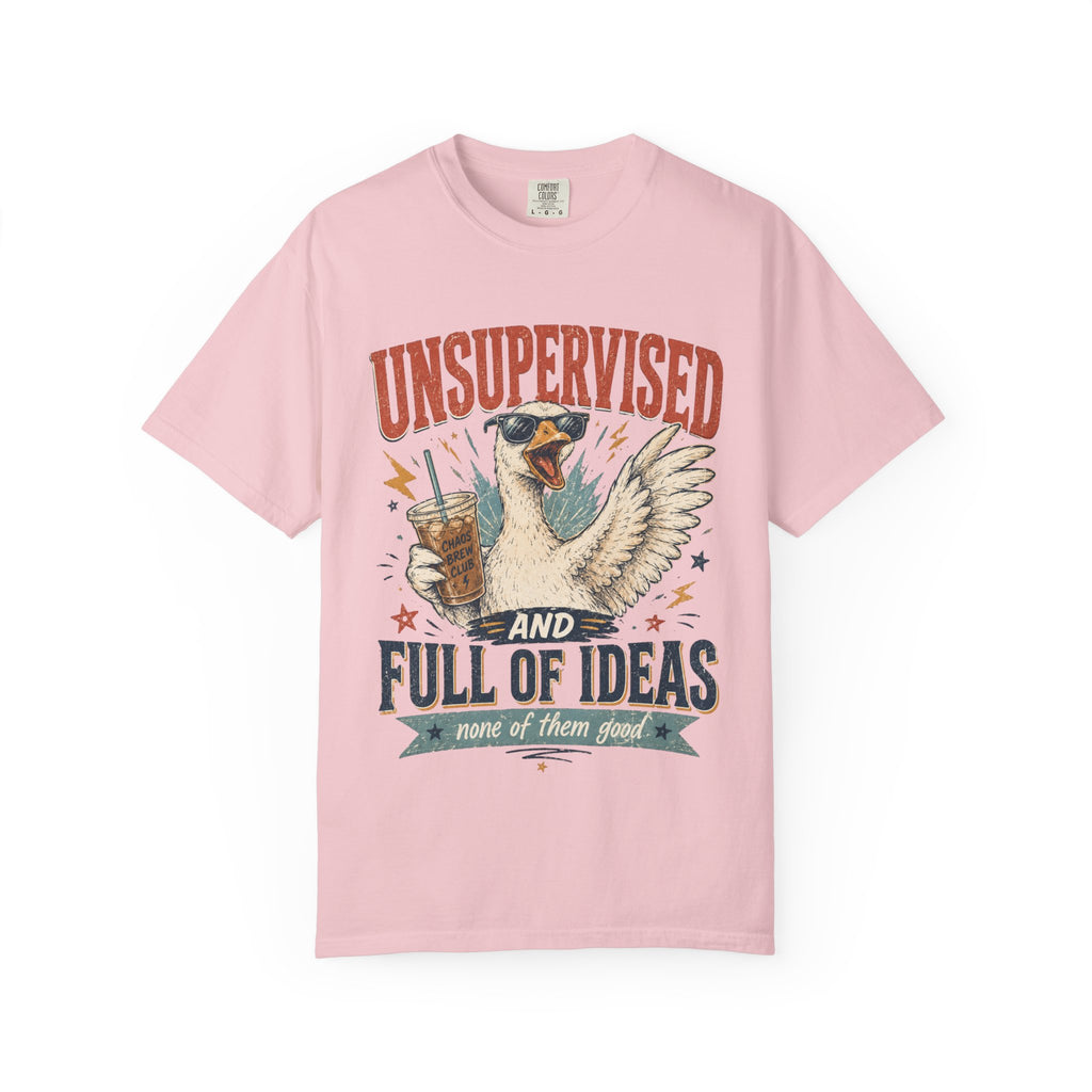 Unsupervised & Full of Ideas Duck Graphic T-Shirt