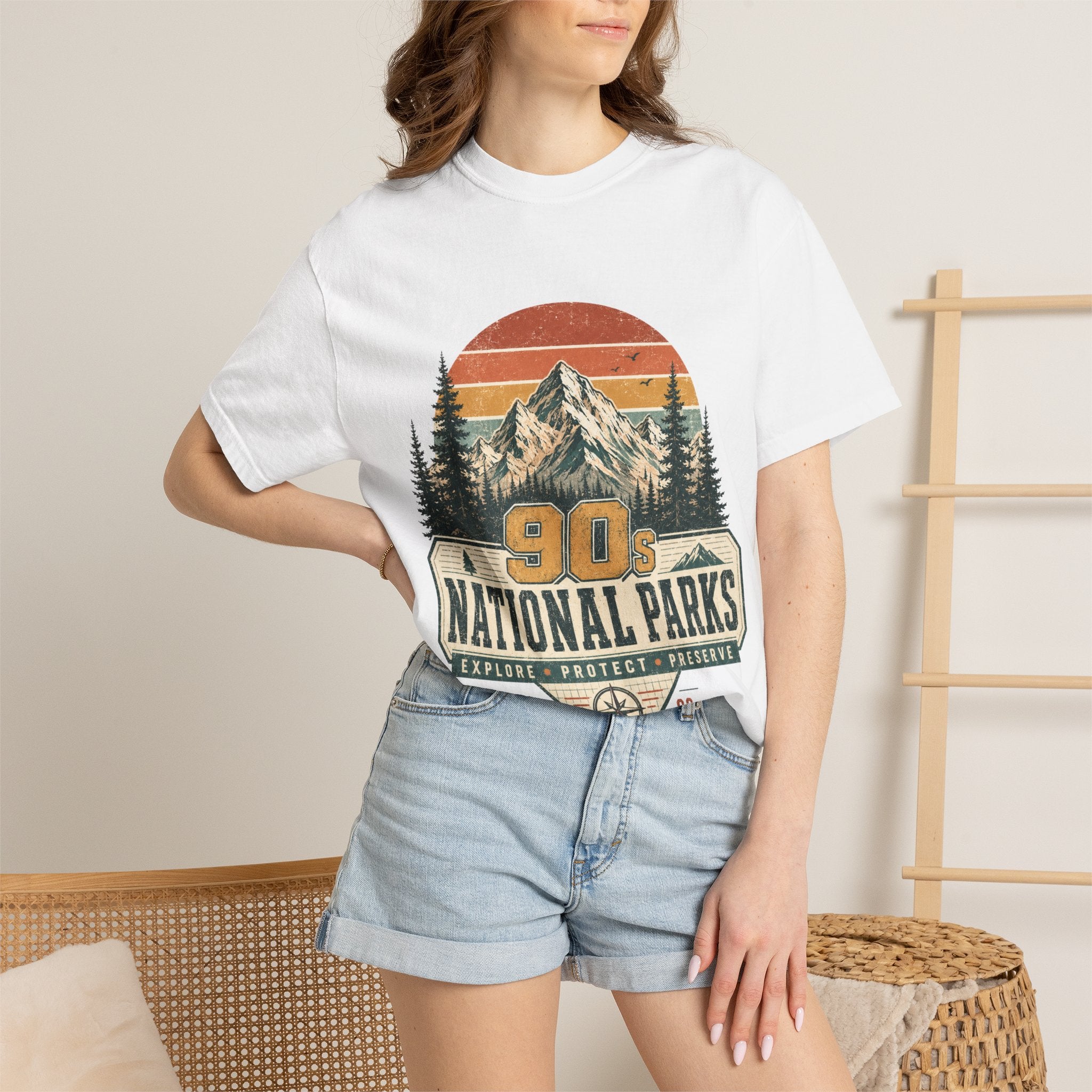 90s National Parks T-Shirt — Vintage Mountain Outdoor Tee